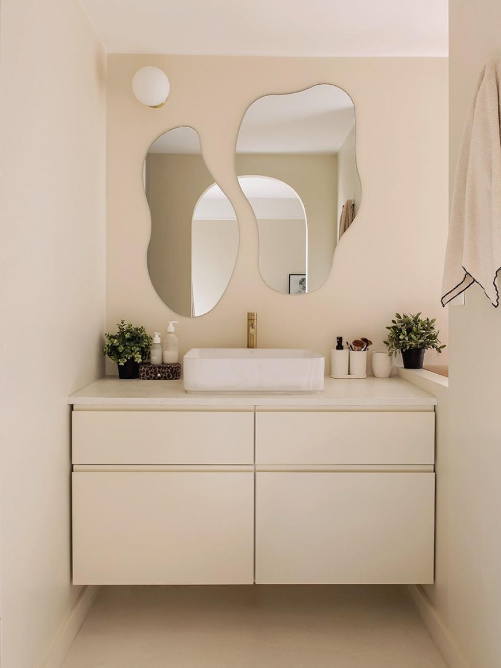 Salle de bain ivoire