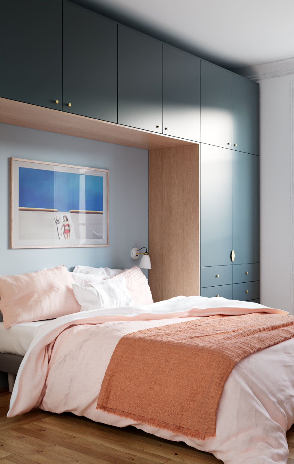 Wardrobe x headboard