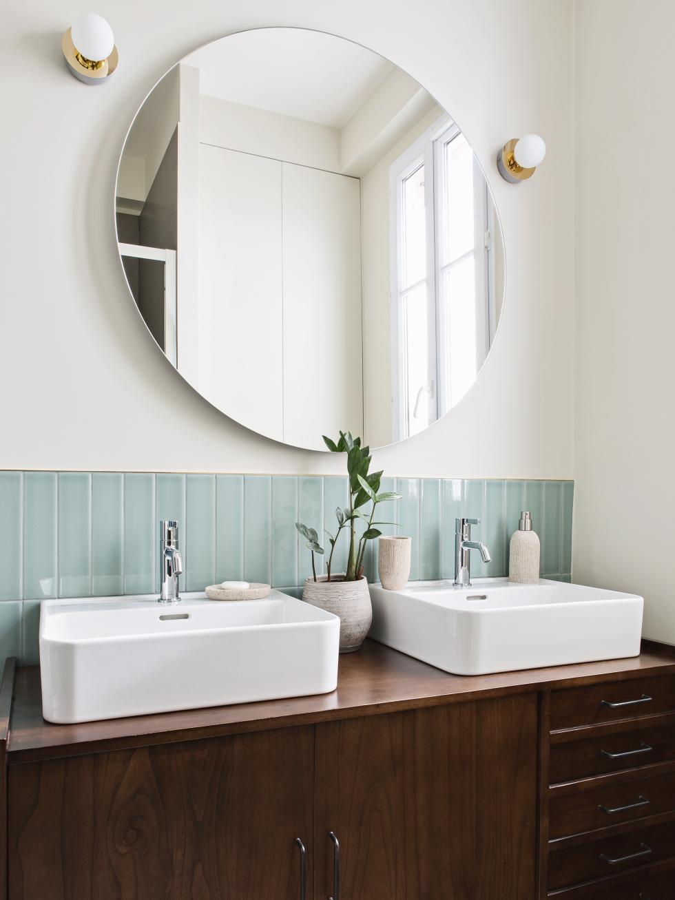 Badezimmer Walnuss