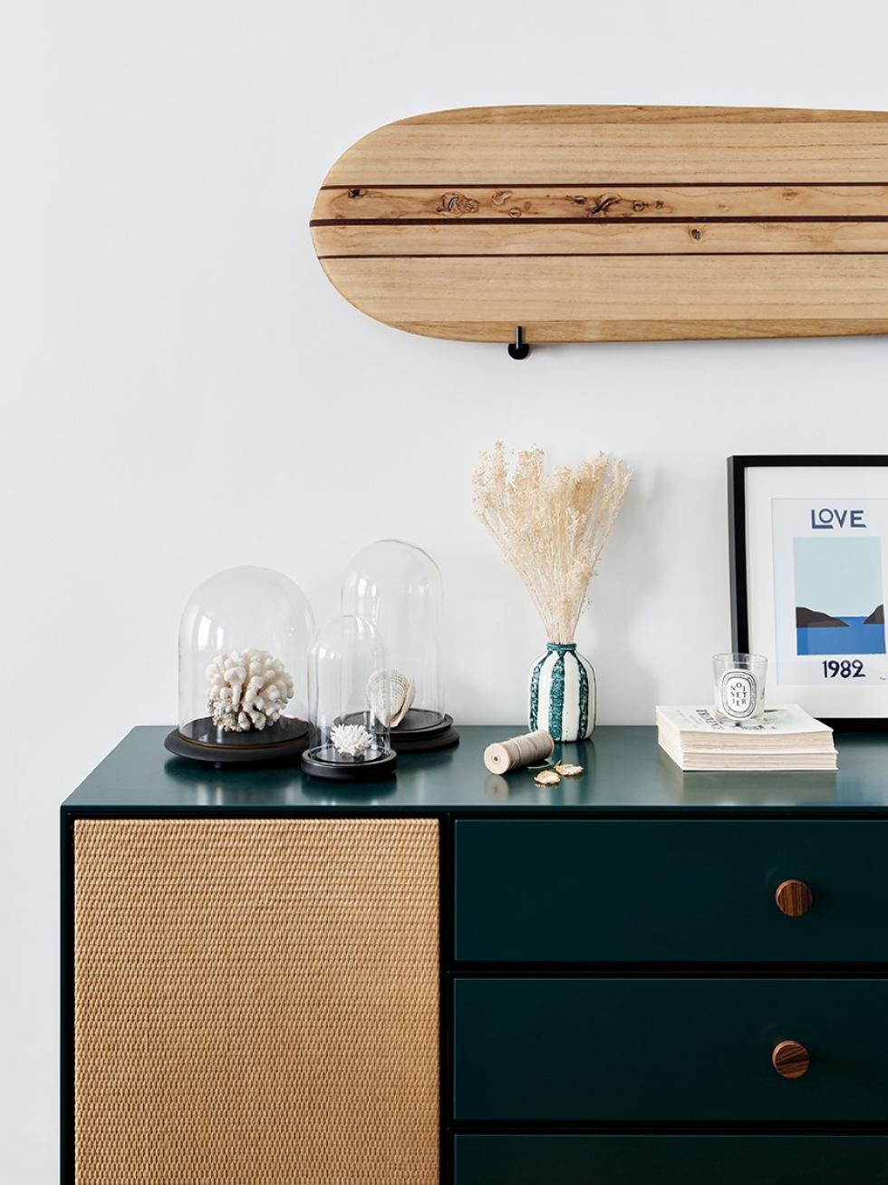 Green sideboard