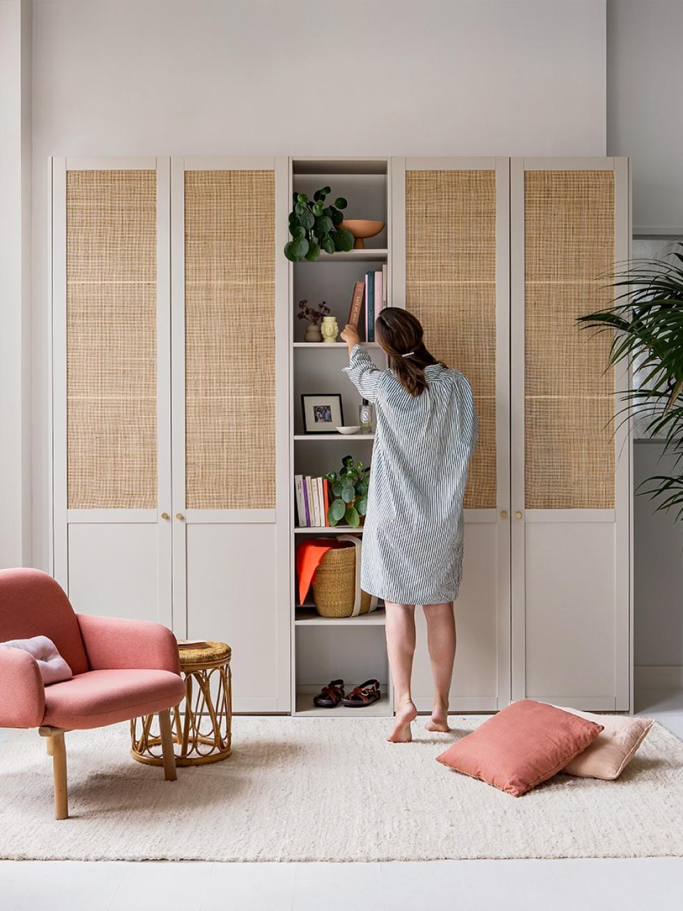 Raphia Kleiderschrank