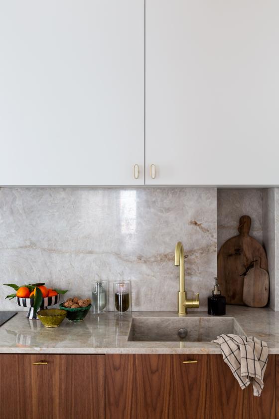 Granite splashback
