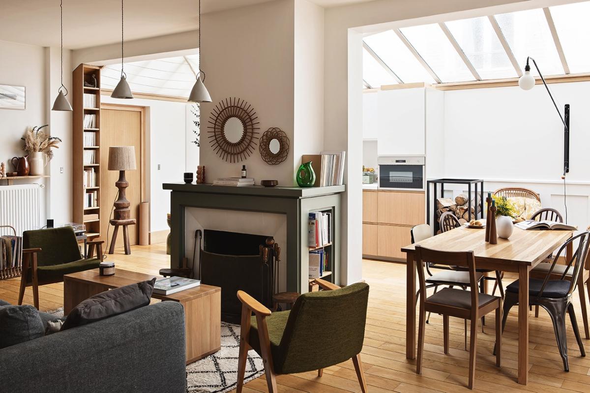 Skandinavisches Wohnzimmer