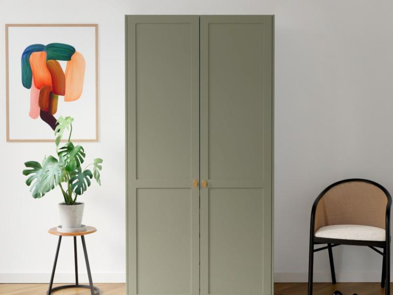 Dressing 2 portes à cadre
