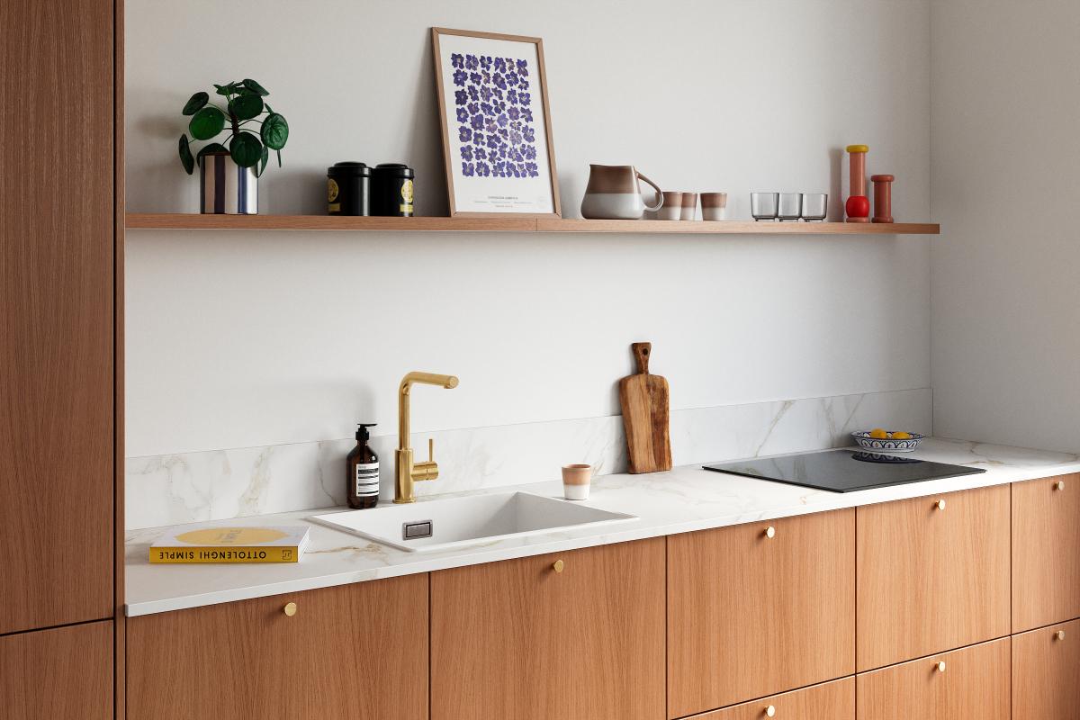 Worktop Gold Marble