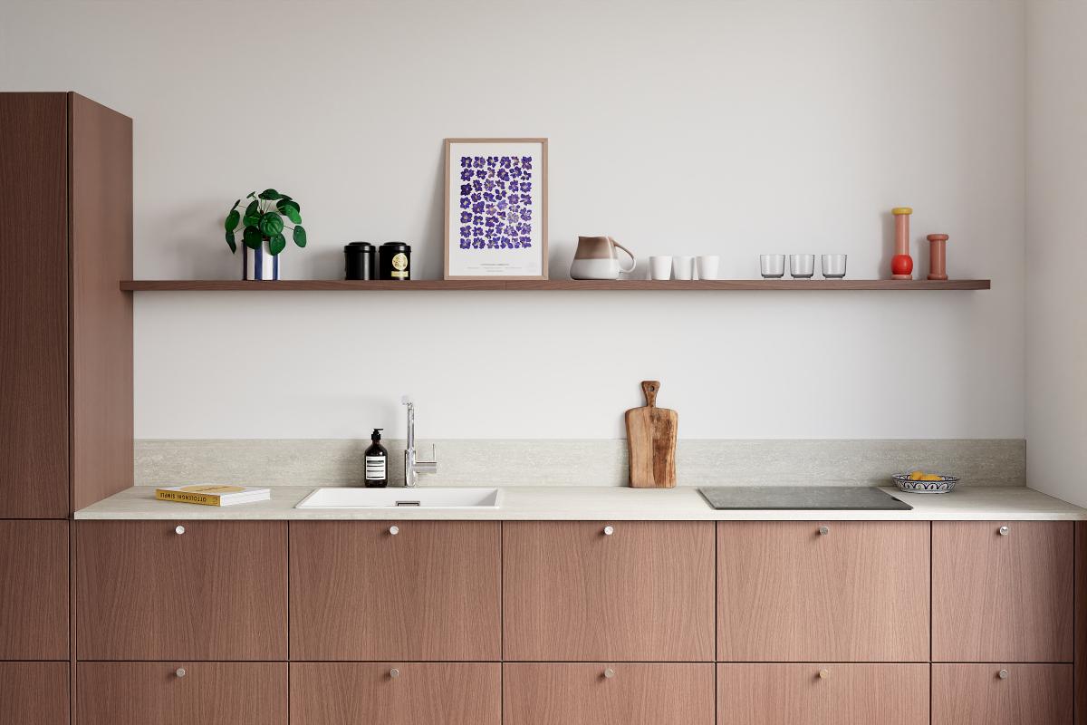 Backsplash Natural Travertine
