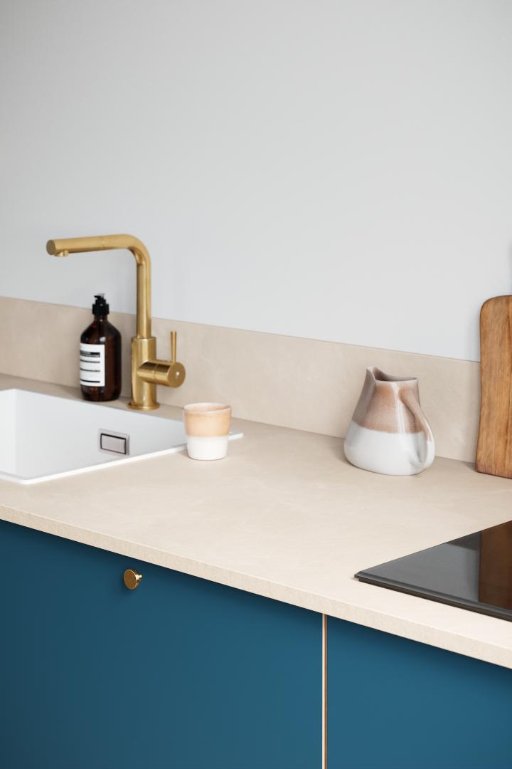 Muster Arbeitsplatten | Marmor Black - Dune