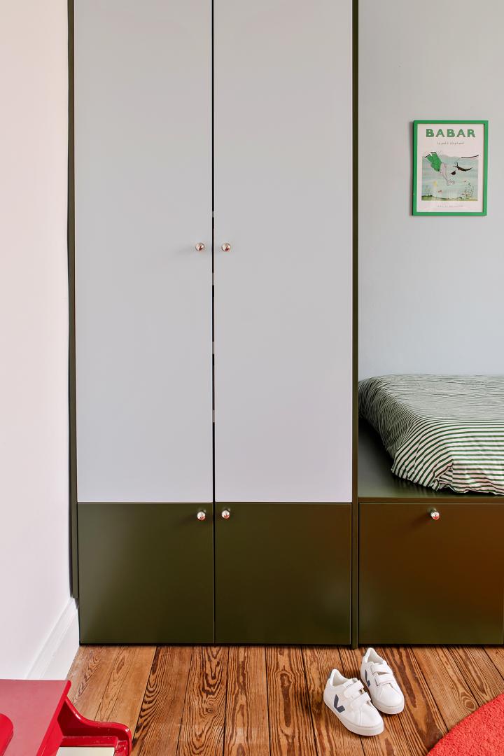 Tür 50x195cm - rechte Scharniere