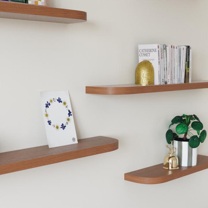Étagère Curved