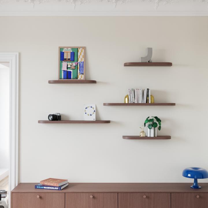 Étagère Double Curved