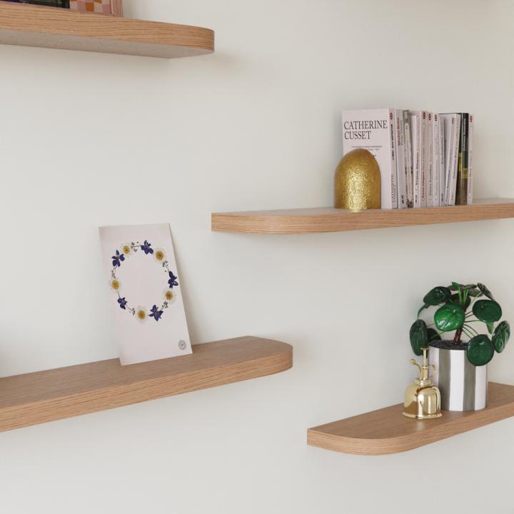 Étagère Curved