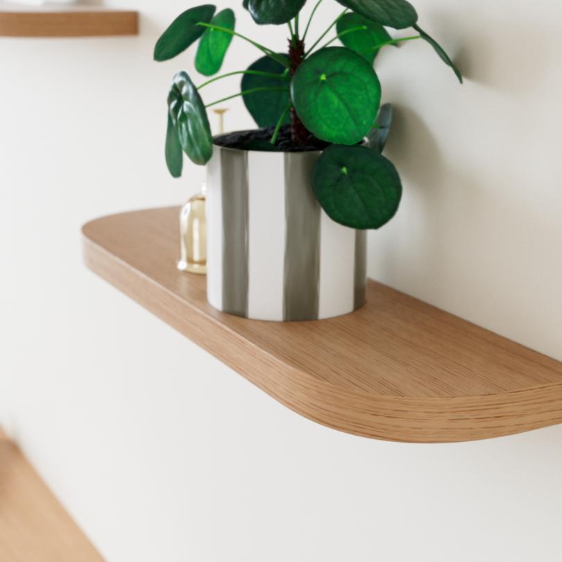 Étagère Double Curved