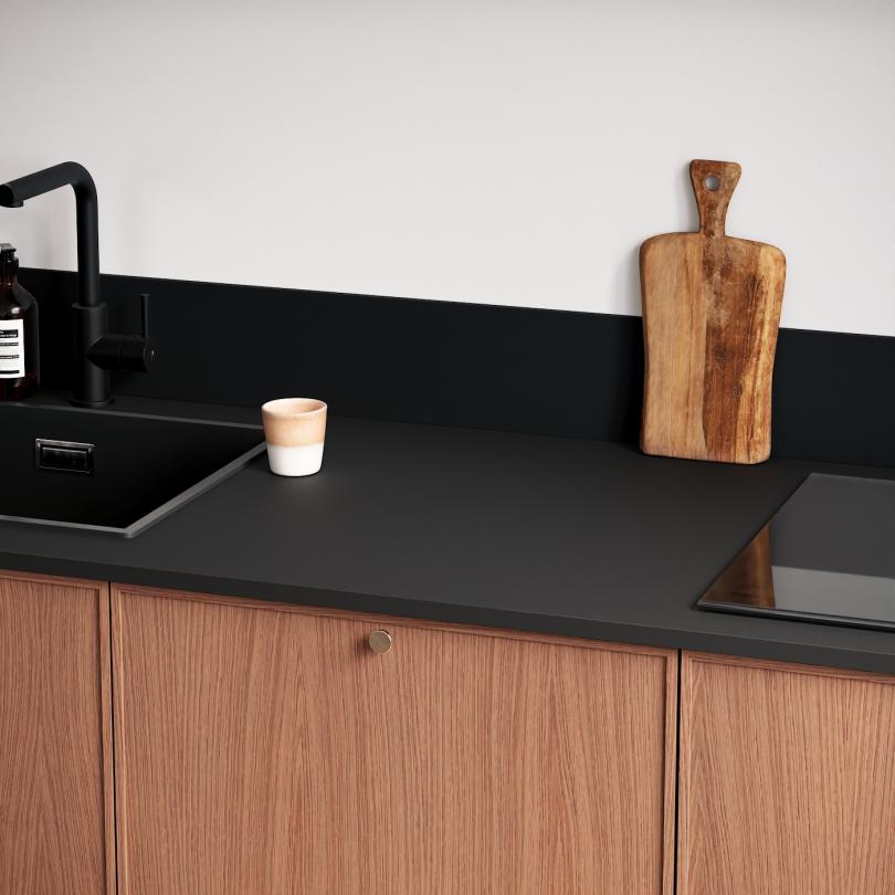 Muster Arbeitsplatten | Black touch