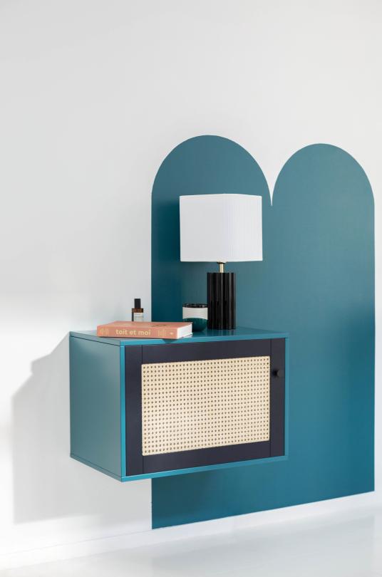 Peinture murale Bleu lagon