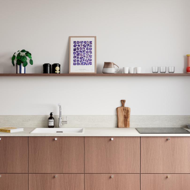 Backsplash Natural Travertine