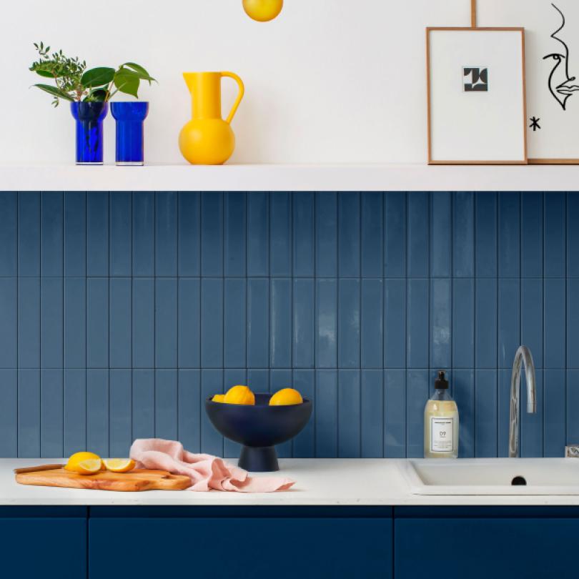 Carreaux de céramique Bleu gris