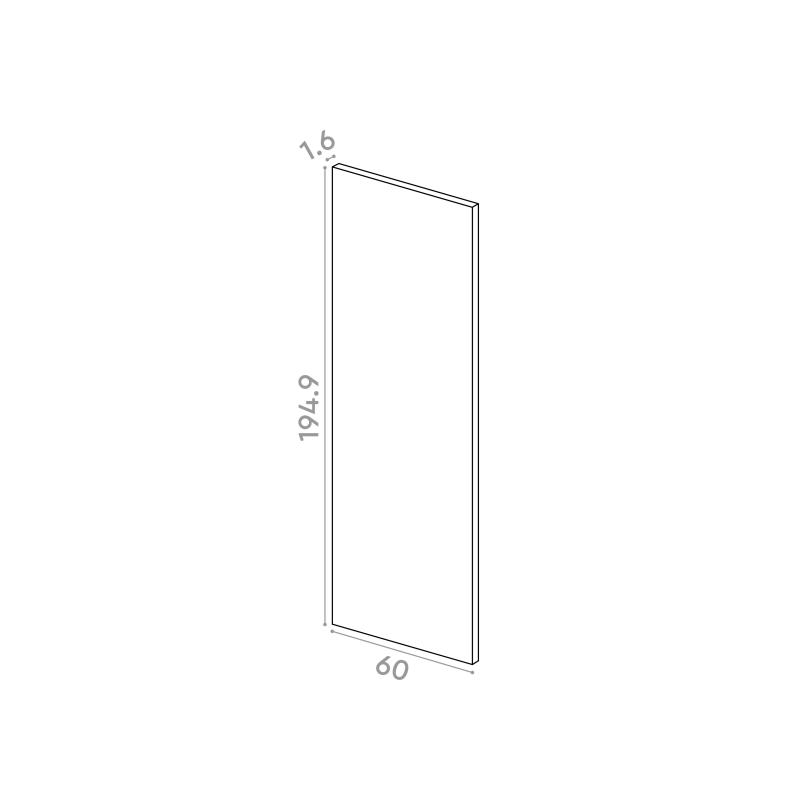 Deckseite 60x195cm