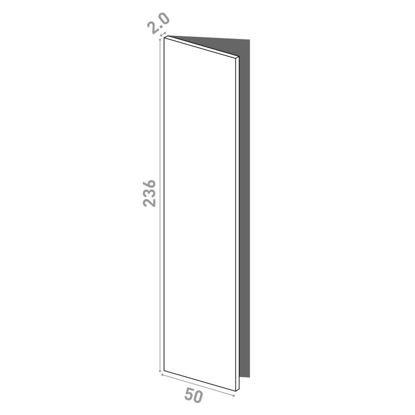 Tür 50x236cm - linke Scharniere