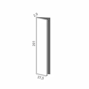 Porte 37x201cm - charnières à gauche