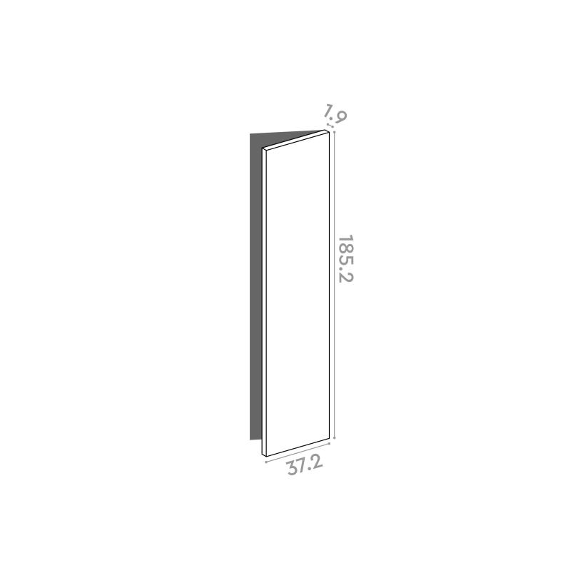 Tür 37x185cm - rechte Scharniere