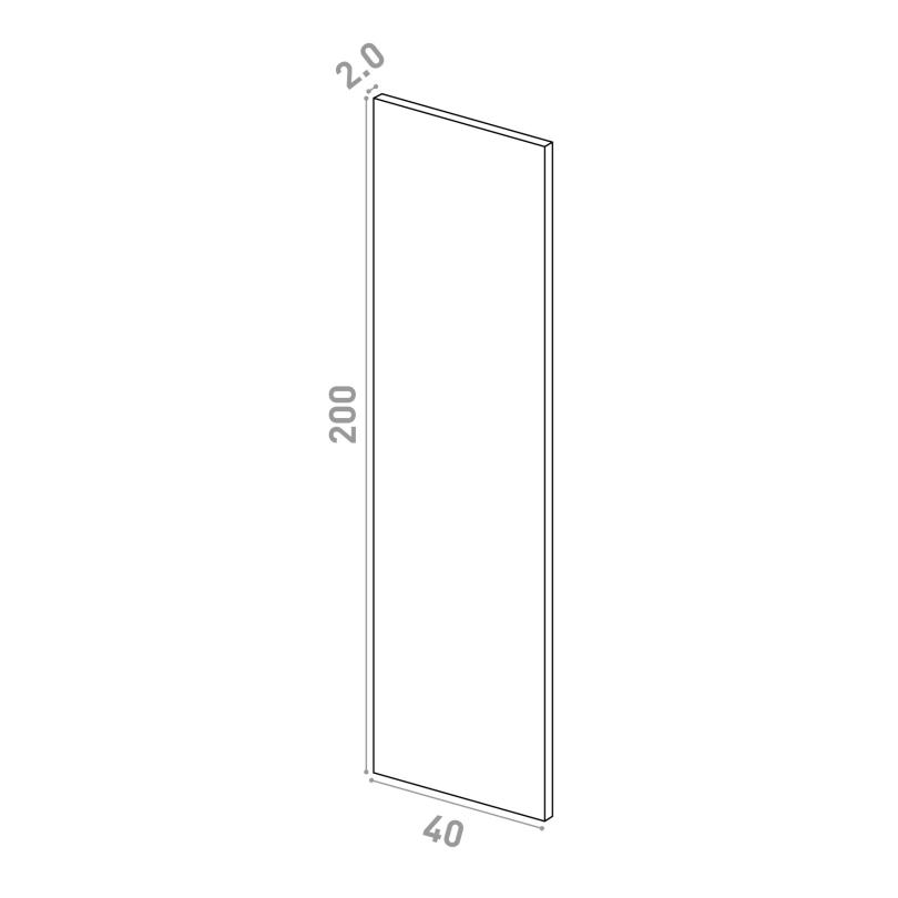 Door 40x200cm