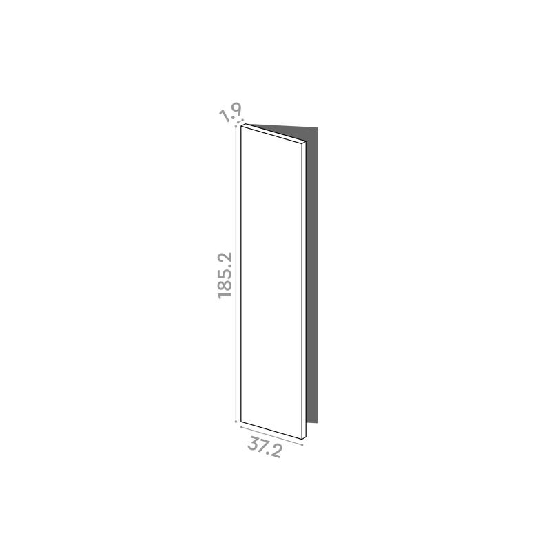 Tür 37x185cm - linke Scharniere