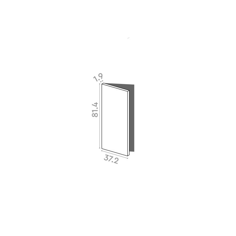 Tür 37x81cm - linke Scharniere