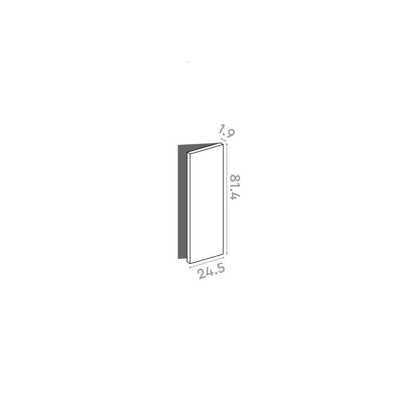 Door 25x81cm - right-hand hinges