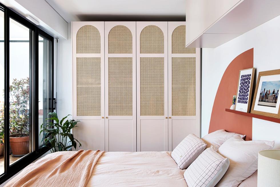 Wardrobe in Beige 01 - Beige rosé