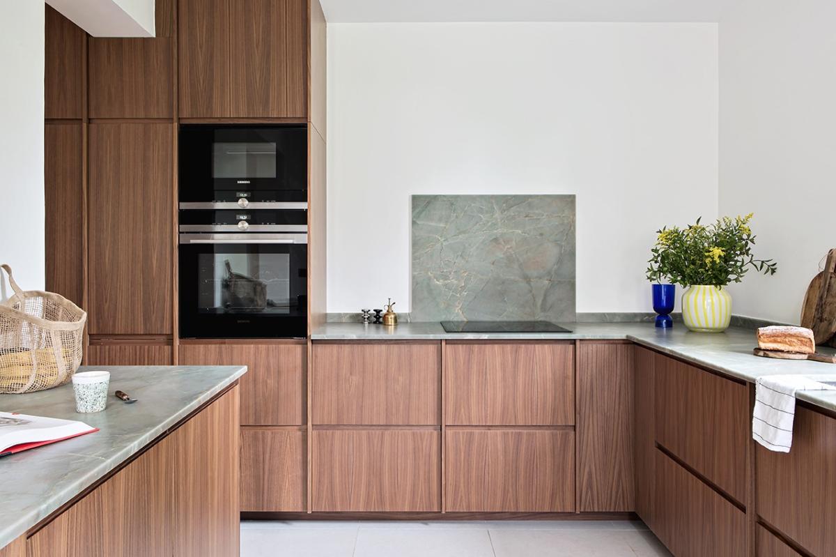 Cuisine Noyer naturel intercalaires