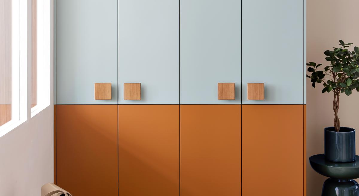 Façades Pax bicolore