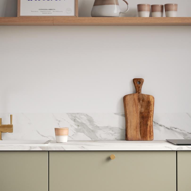 Muster Arbeitsplatten | Marmor Gold  - Marmor Calacatta