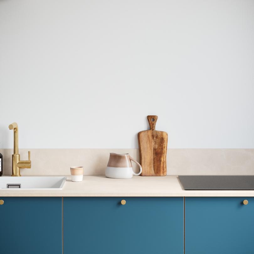 Muster Arbeitsplatten | Marmor Black - Dune
